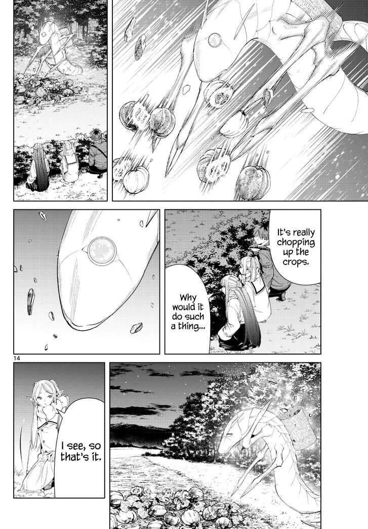 Sousou no Frieren Chapter 105 page 14 - Chapter 105: Golem