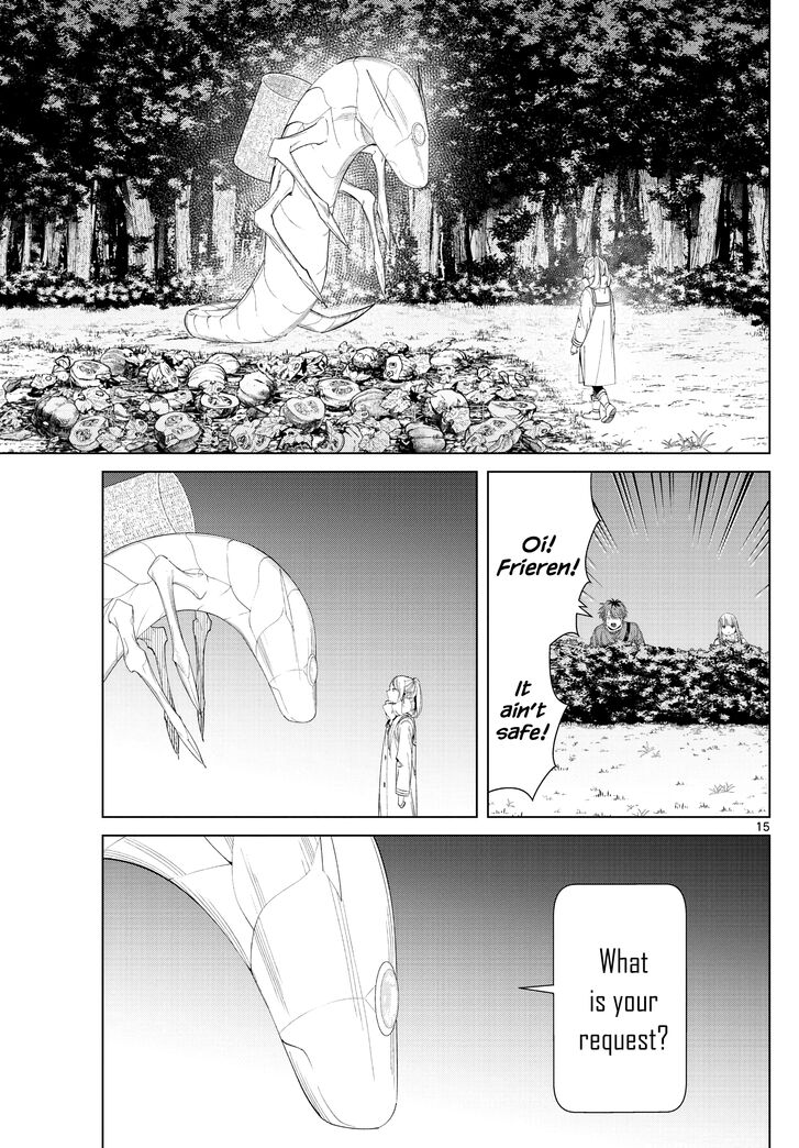 Sousou no Frieren Chapter 105 page 15 - Chapter 105: Golem