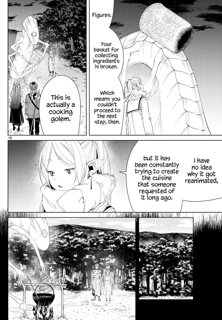 Sousou no Frieren Chapter 105 page 16 - Chapter 105: Golem