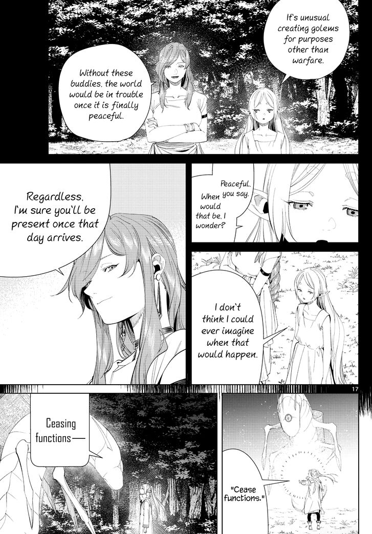 Sousou no Frieren Chapter 105 page 17 - Chapter 105: Golem