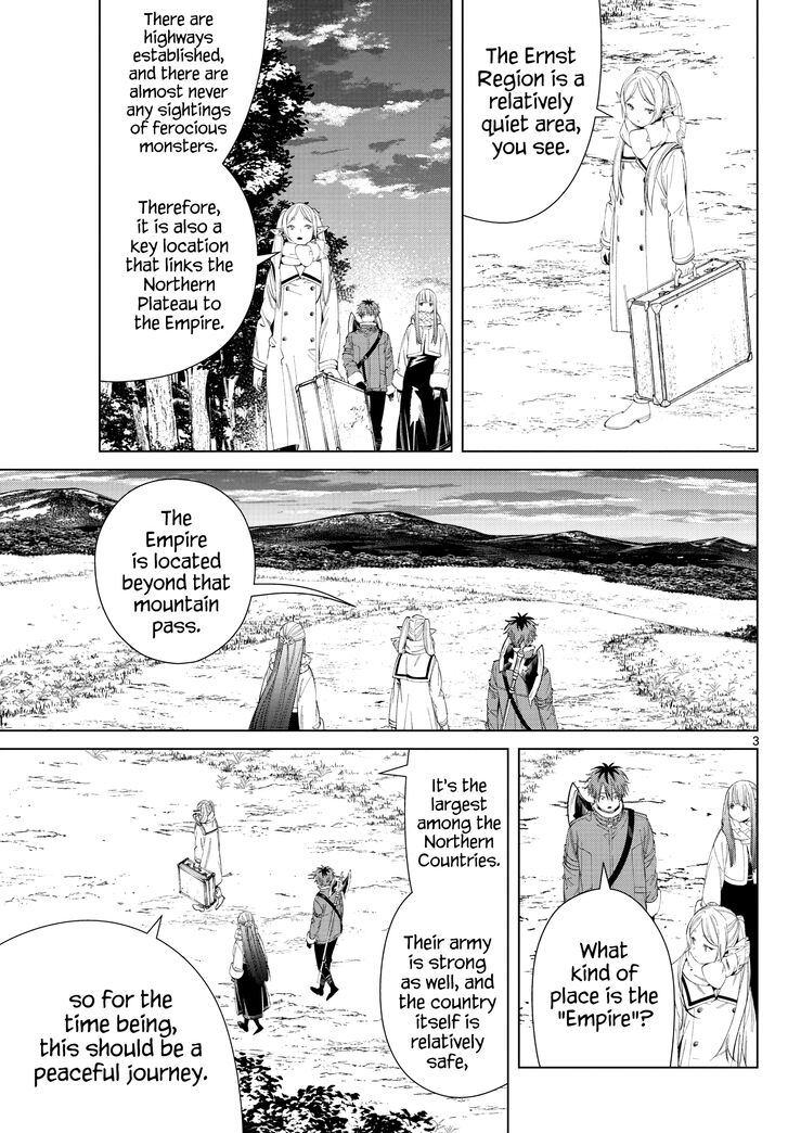 Sousou no Frieren Chapter 105 page 3 - Chapter 105: Golem
