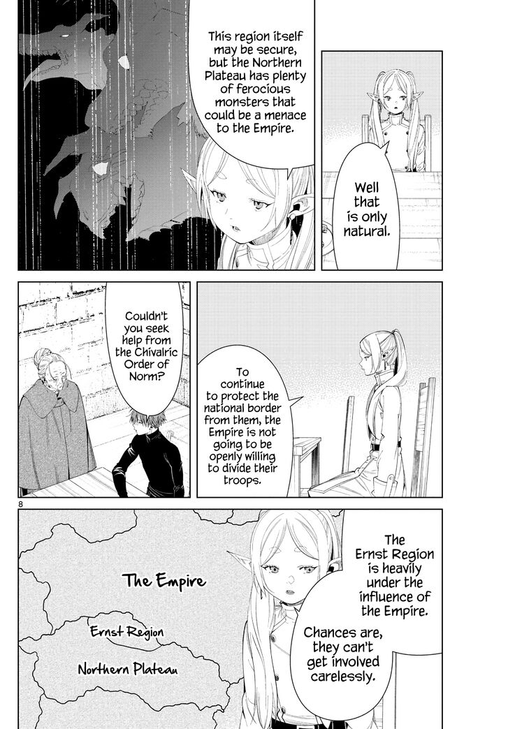 Sousou no Frieren Chapter 105 page 8 - Chapter 105: Golem