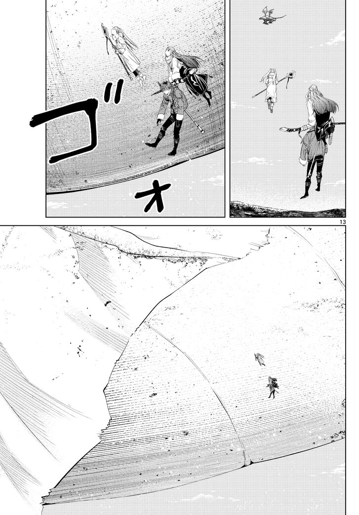 Sousou no Frieren Chapter 106 page 13 - Chapter 106: Sky-Mountain Dragon