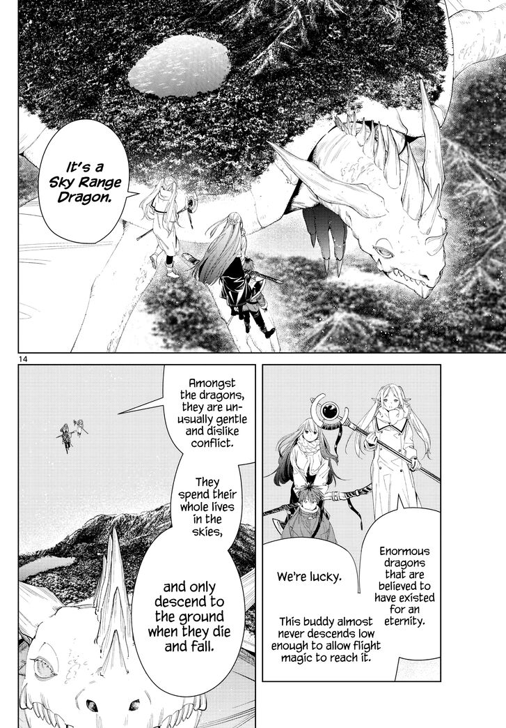 Sousou no Frieren Chapter 106 page 14 - Chapter 106: Sky-Mountain Dragon