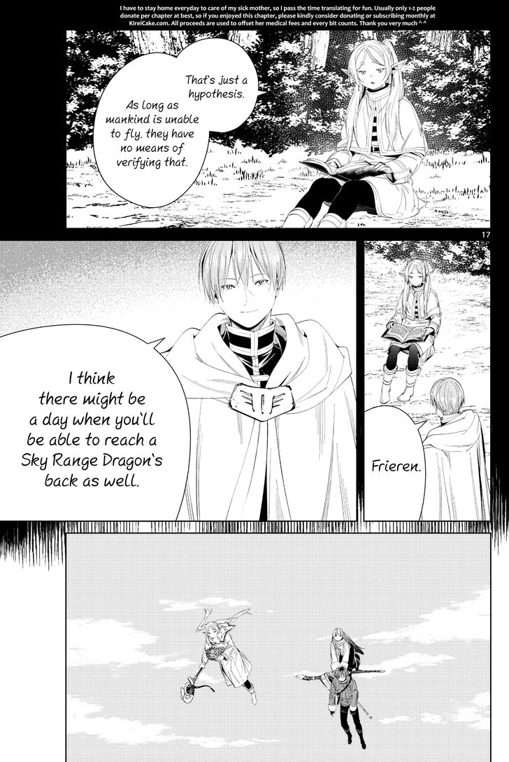 Sousou no Frieren Chapter 106 page 17 - Chapter 106: Sky-Mountain Dragon