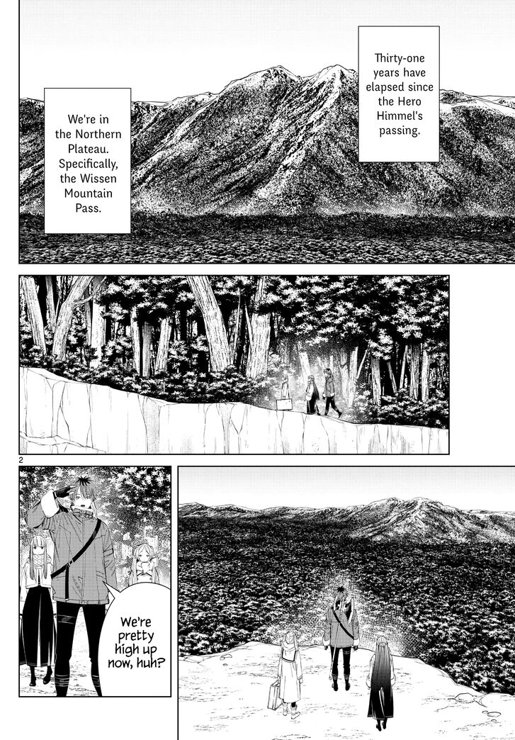Sousou no Frieren Chapter 106 page 2 - Chapter 106: Sky-Mountain Dragon