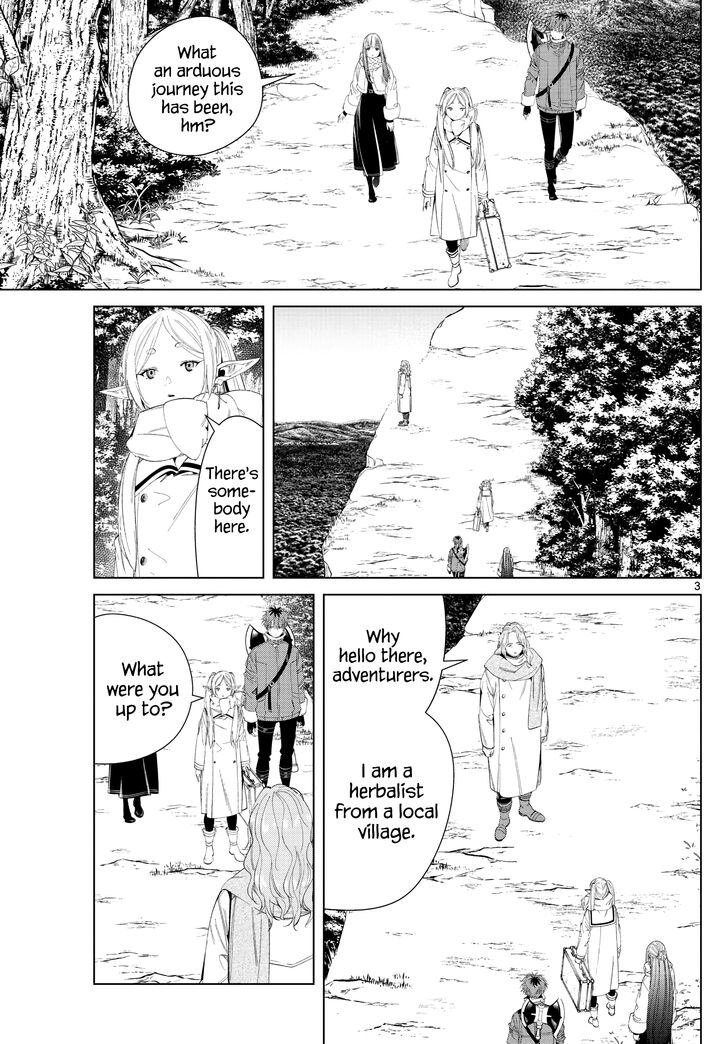 Sousou no Frieren Chapter 106 page 3 - Chapter 106: Sky-Mountain Dragon