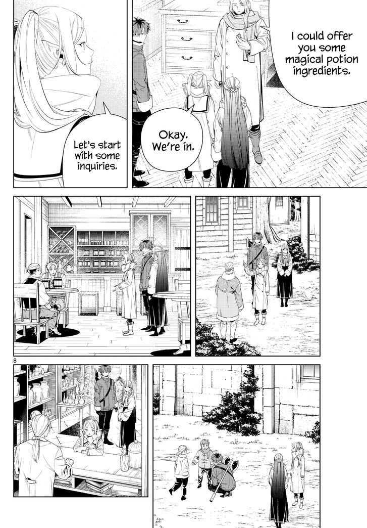 Sousou no Frieren Chapter 106 page 8 - Chapter 106: Sky-Mountain Dragon