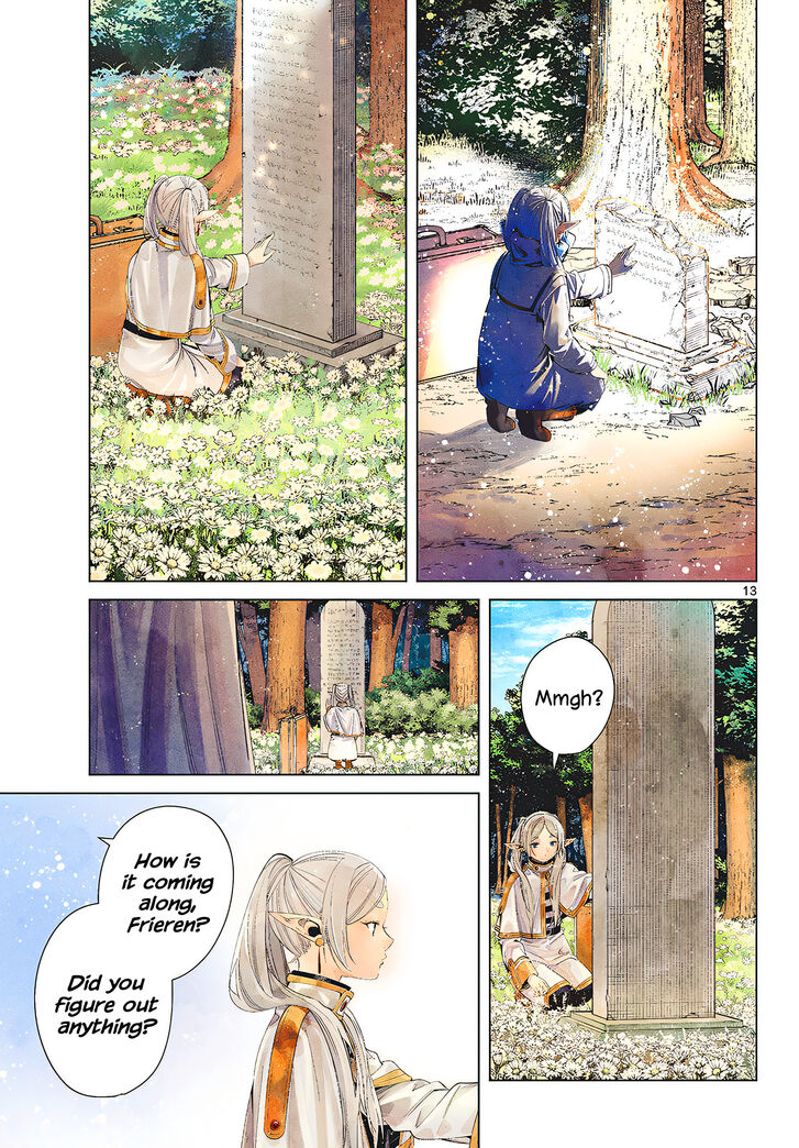 Sousou no Frieren Chapter 107 page 13 - Chapter 107: The Monument of the Goddess
