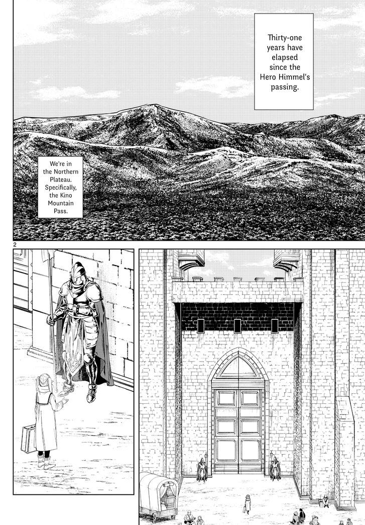 Sousou no Frieren Chapter 107 page 2 - Chapter 107: The Monument of the Goddess