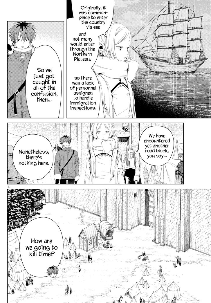Sousou no Frieren Chapter 107 page 4 - Chapter 107: The Monument of the Goddess