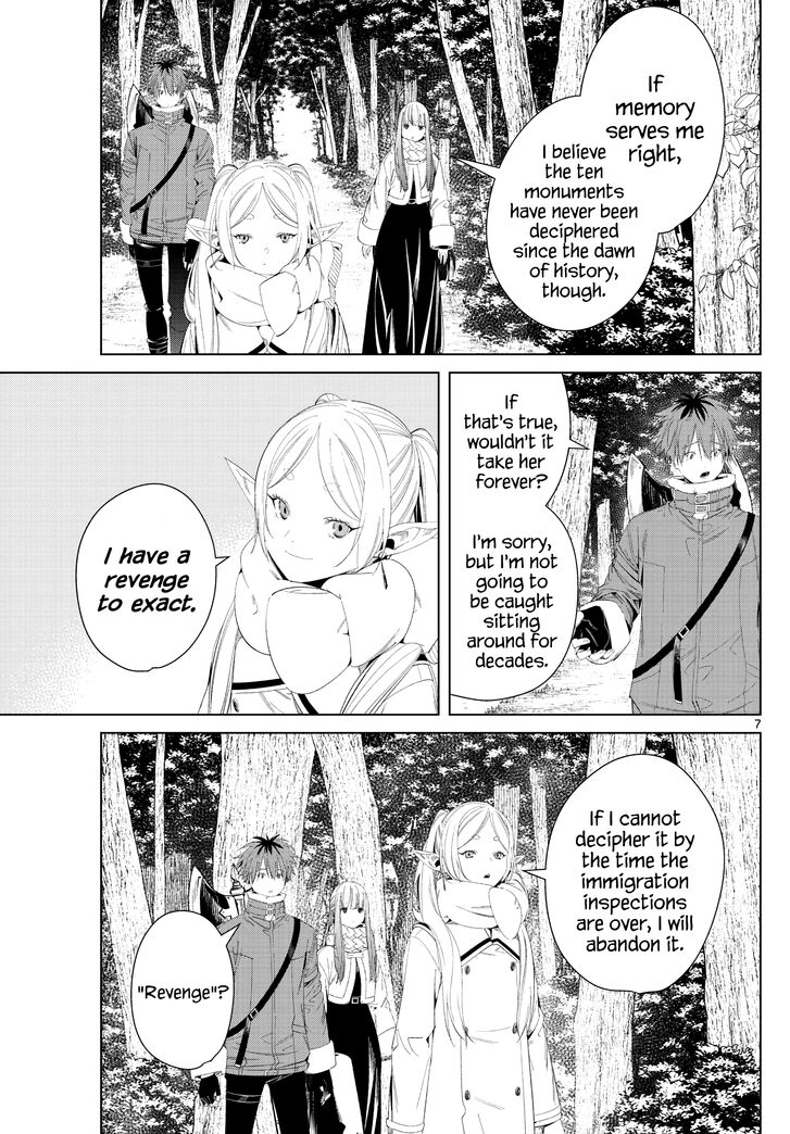 Sousou no Frieren Chapter 107 page 7 - Chapter 107: The Monument of the Goddess
