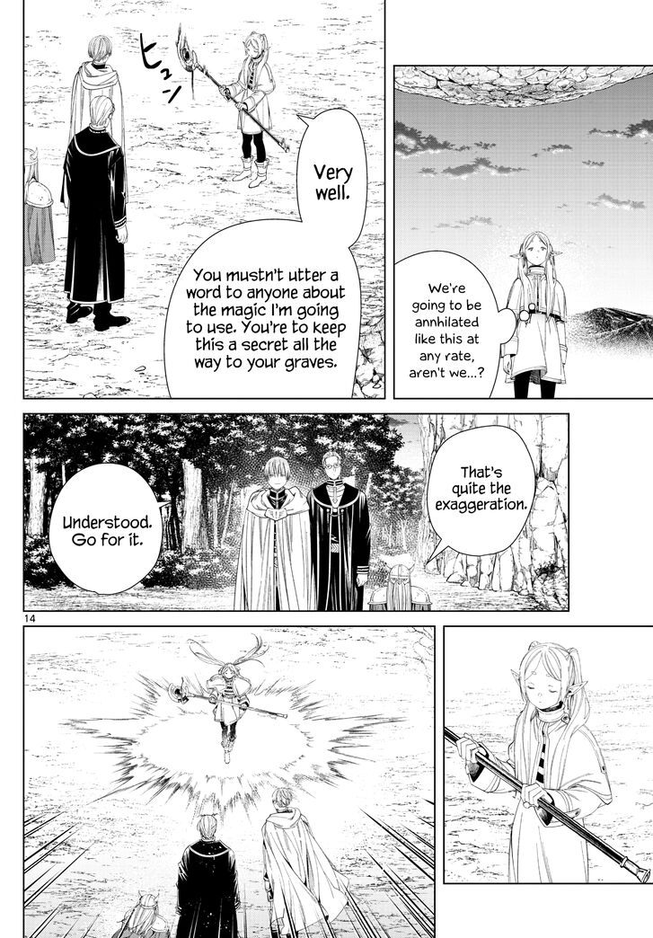 Sousou no Frieren Chapter 109 page 14 - Chapter 109: Zart the Remnant