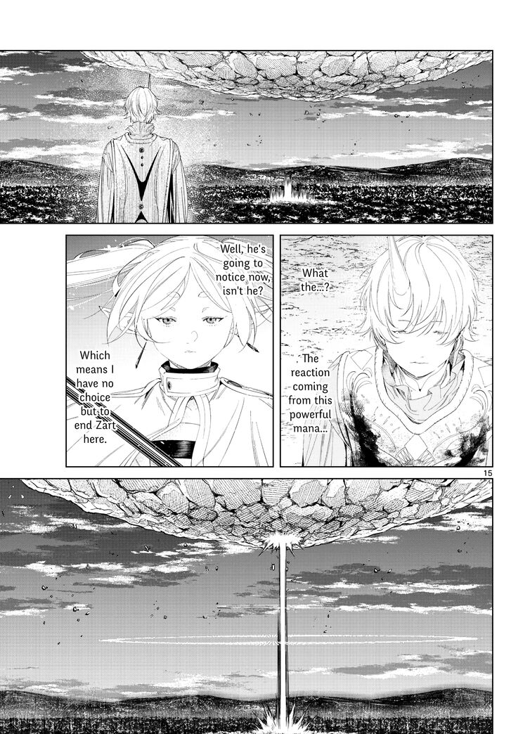 Sousou no Frieren Chapter 109 page 15 - Chapter 109: Zart the Remnant