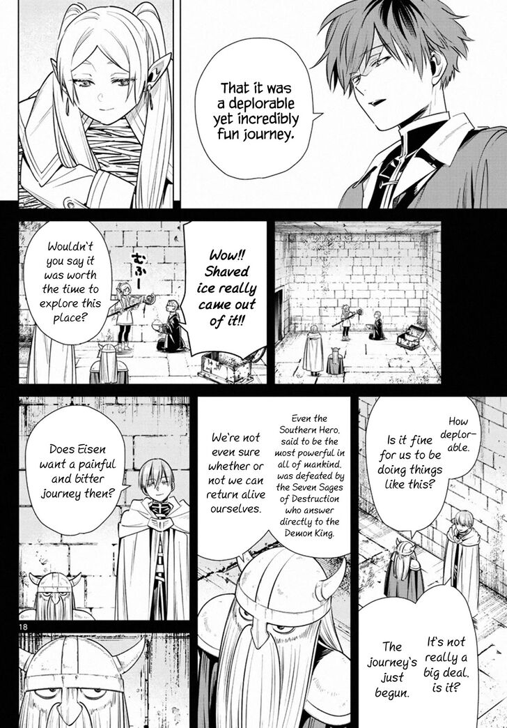Sousou no Frieren Chapter 11 page 18 - Chapter 11: The Hero of the Village