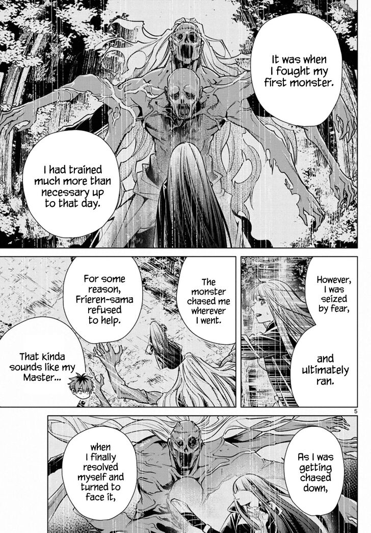 Sousou no Frieren Chapter 11 page 5 - Chapter 11: The Hero of the Village