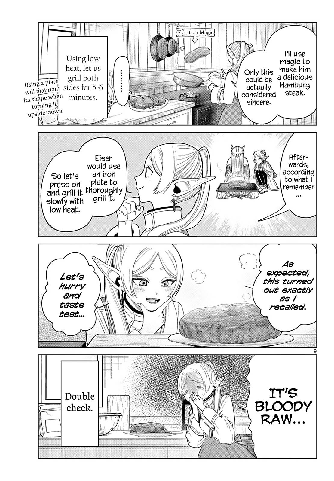 Sousou no Frieren Chapter 110.1 page 10 - Chapter 110.1: Frieren at the Kitchen