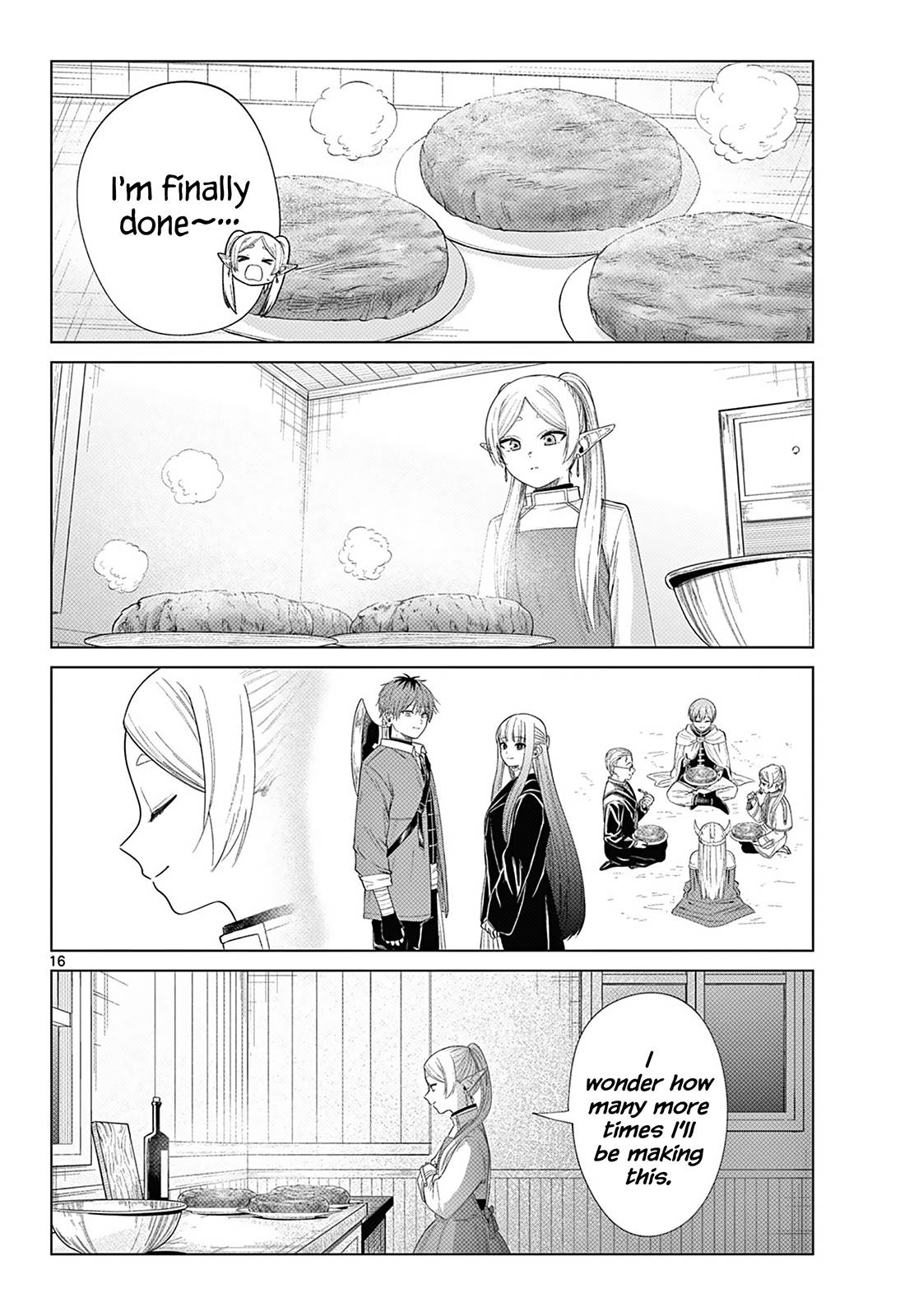 Sousou no Frieren Chapter 110.1 page 16 - Chapter 110.1: Frieren at the Kitchen