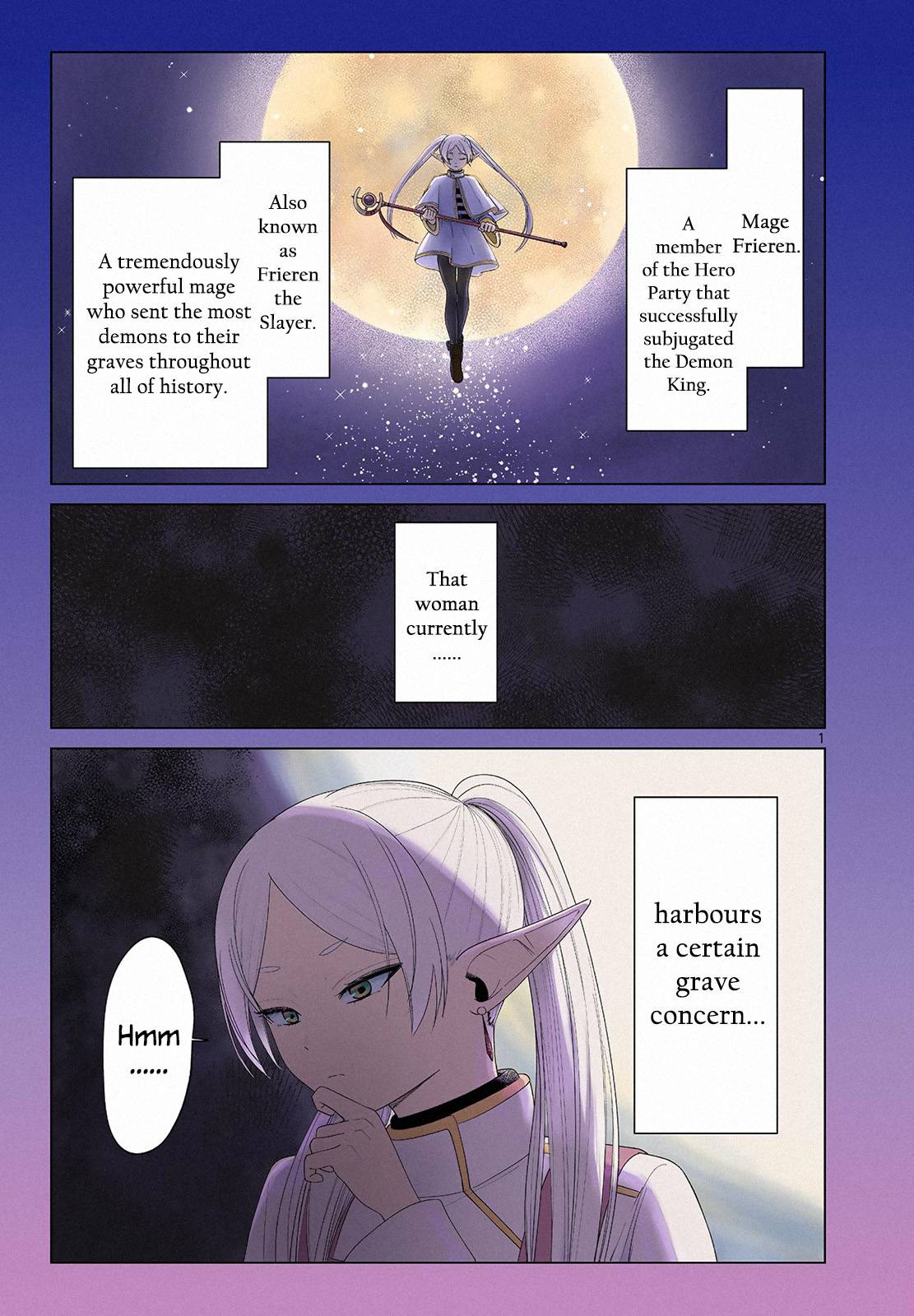 Sousou no Frieren Chapter 110.1 page 2 - Chapter 110.1: Frieren at the Kitchen