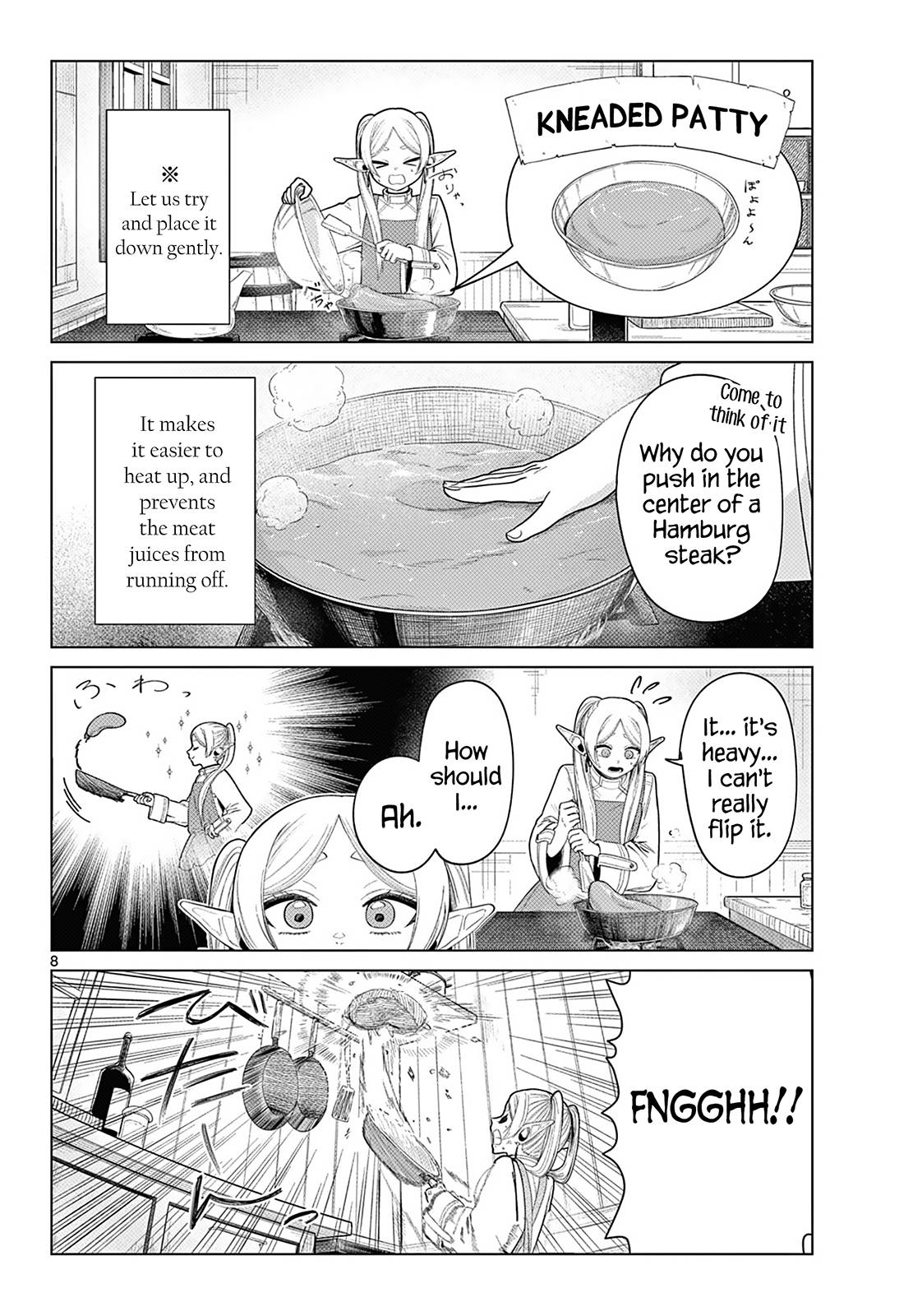 Sousou no Frieren Chapter 110.1 page 9 - Chapter 110.1: Frieren at the Kitchen