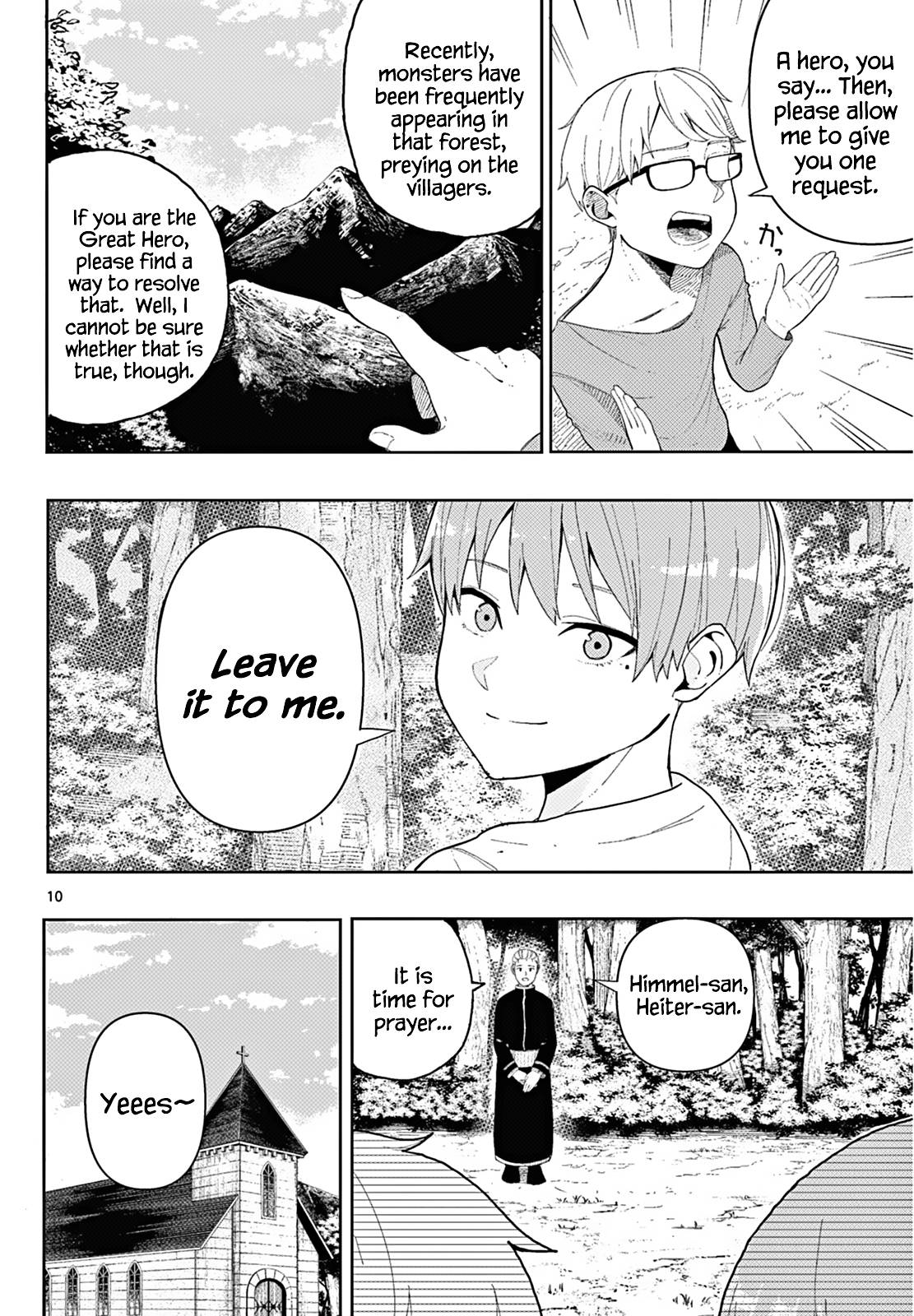 Sousou no Frieren Chapter 110.2 page 11 - Chapter 110.2: The Adventures of the Hero Himmel