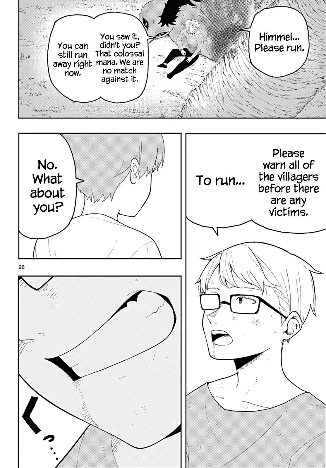 Sousou no Frieren Chapter 110.2 page 26 - Chapter 110.2: The Adventures of the Hero Himmel