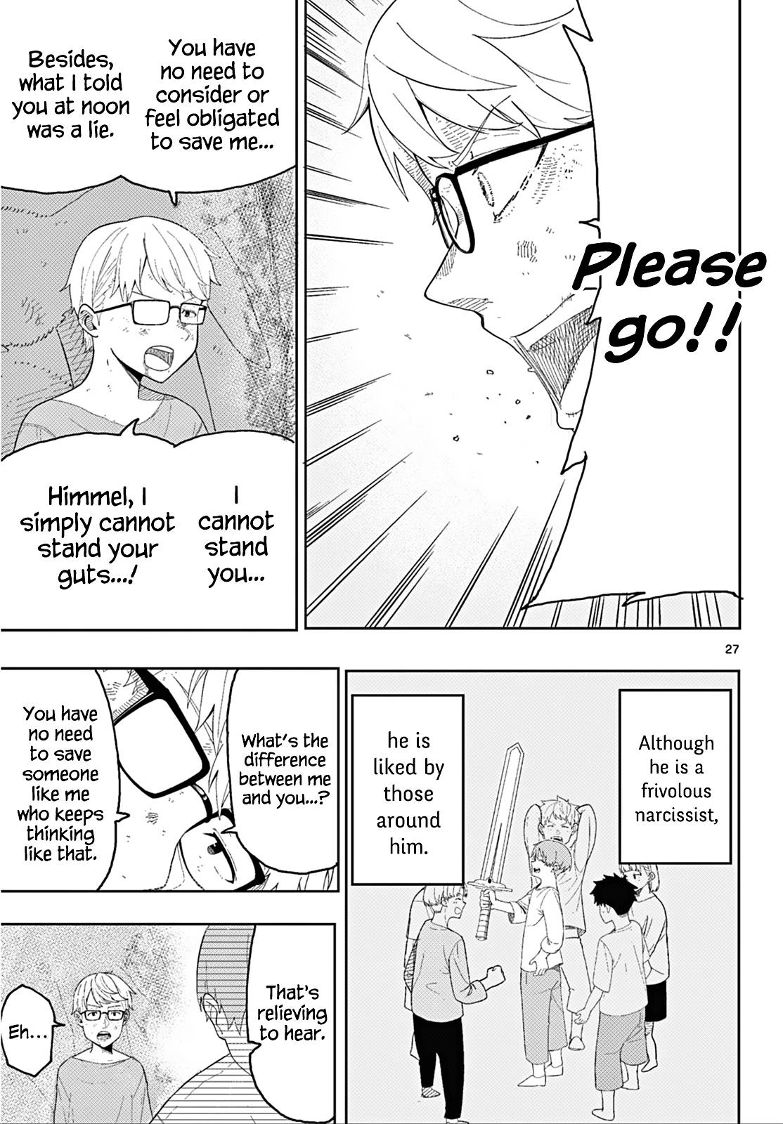 Sousou no Frieren Chapter 110.2 page 27 - Chapter 110.2: The Adventures of the Hero Himmel