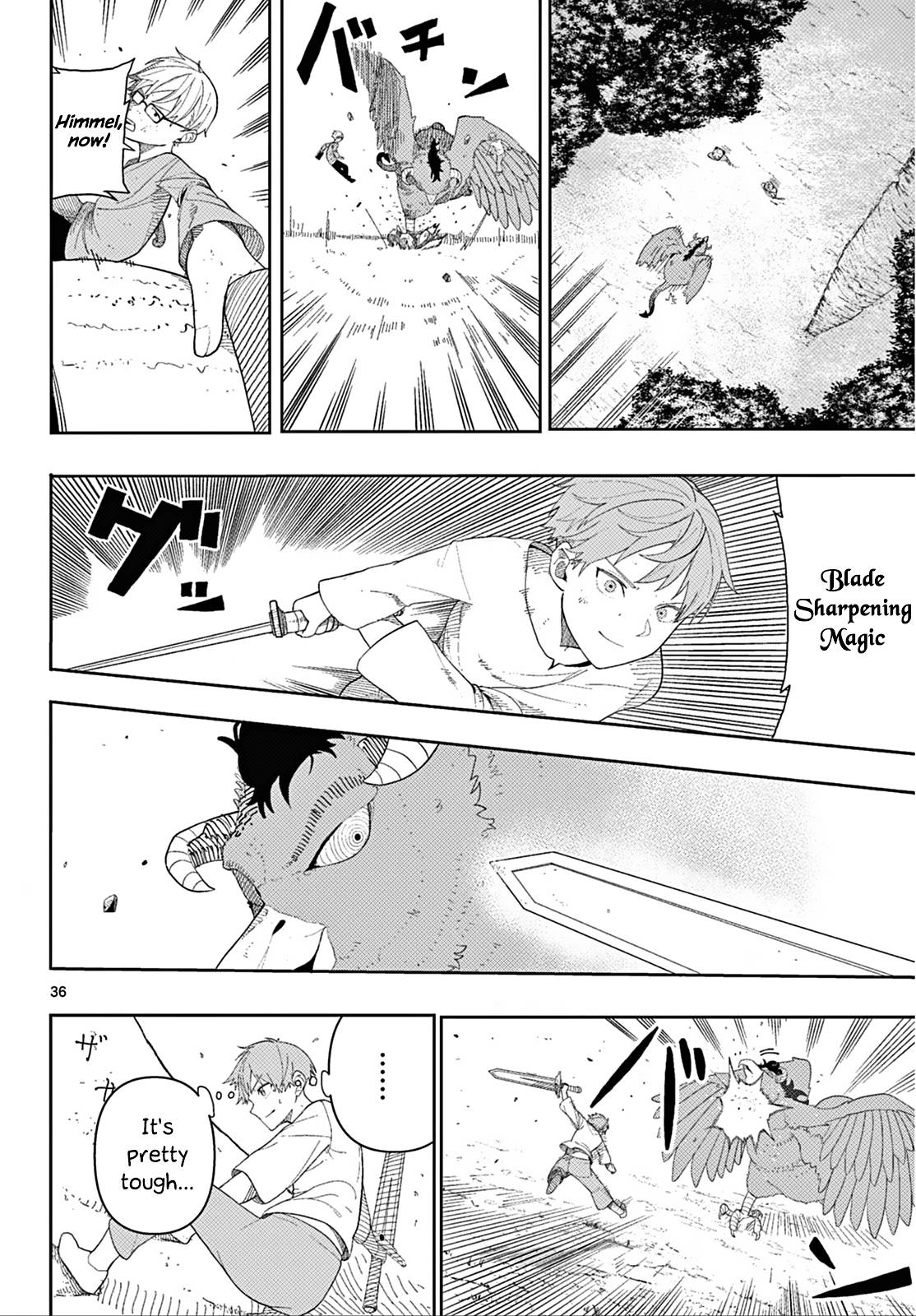 Sousou no Frieren Chapter 110.2 page 36 - Chapter 110.2: The Adventures of the Hero Himmel
