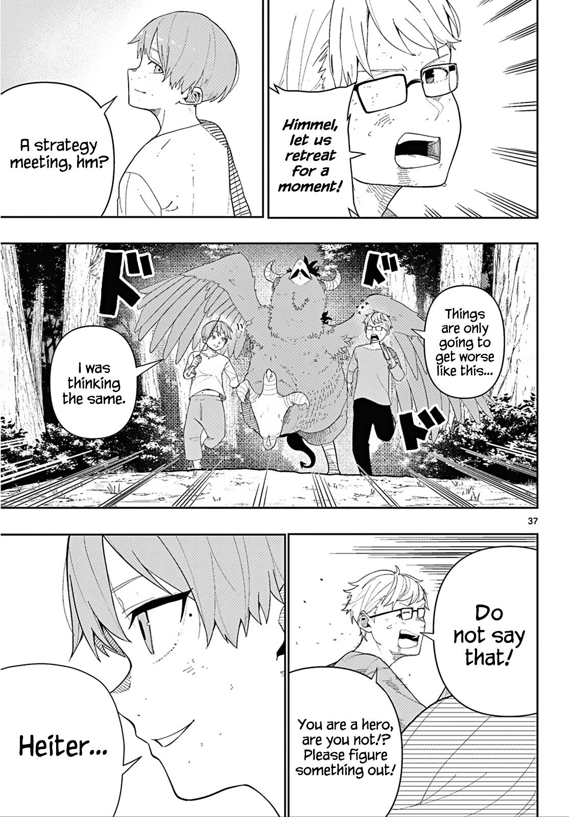 Sousou no Frieren Chapter 110.2 page 37 - Chapter 110.2: The Adventures of the Hero Himmel