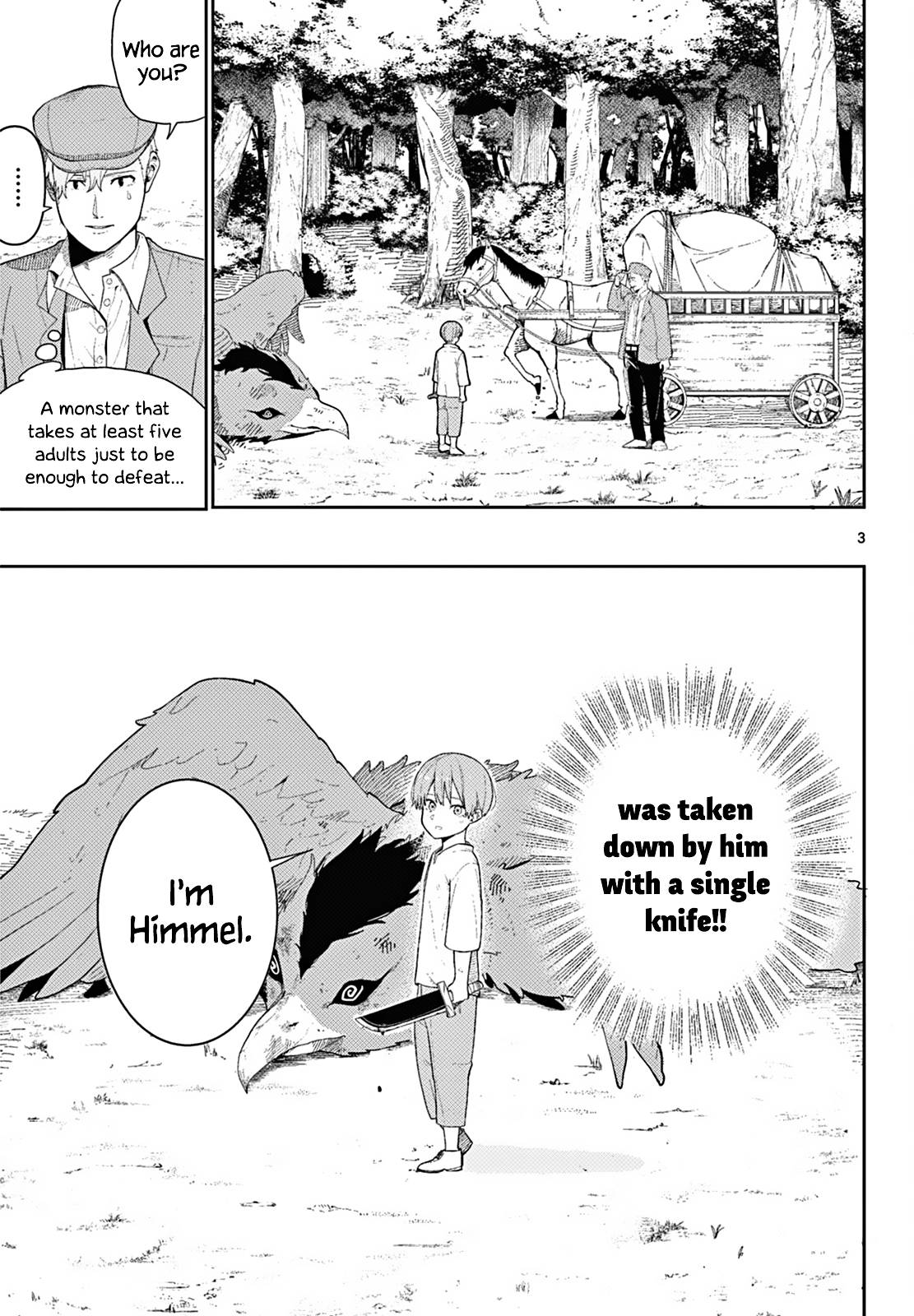 Sousou no Frieren Chapter 110.2 page 4 - Chapter 110.2: The Adventures of the Hero Himmel