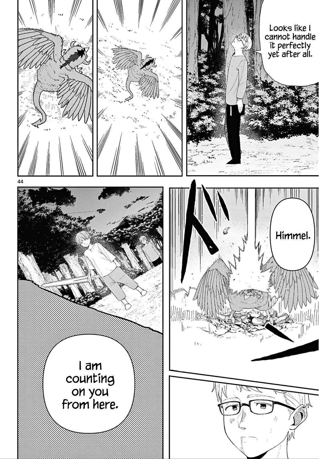 Sousou no Frieren Chapter 110.2 page 44 - Chapter 110.2: The Adventures of the Hero Himmel