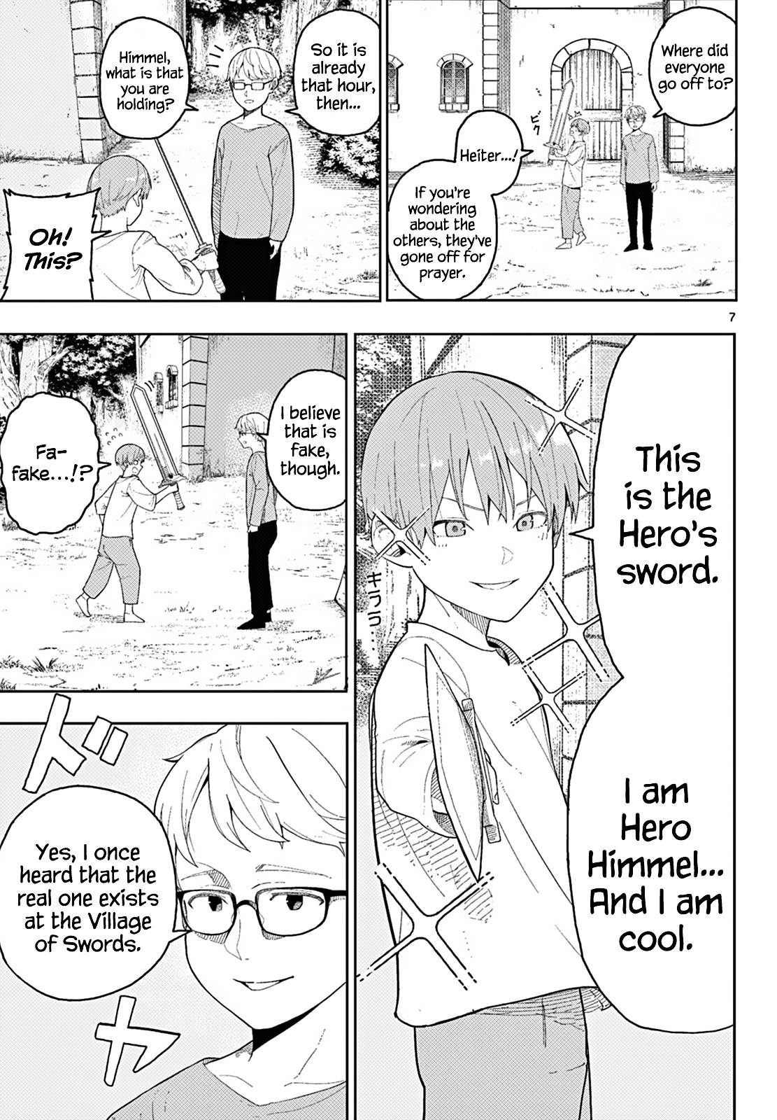 Sousou no Frieren Chapter 110.2 page 8 - Chapter 110.2: The Adventures of the Hero Himmel