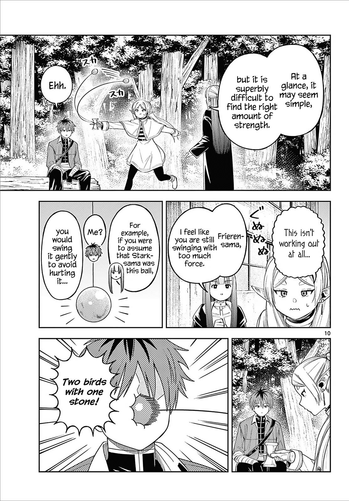 Sousou no Frieren Chapter 110.3 page 10 - Chapter 110.3: Frieren Wants to Learn About the Humans