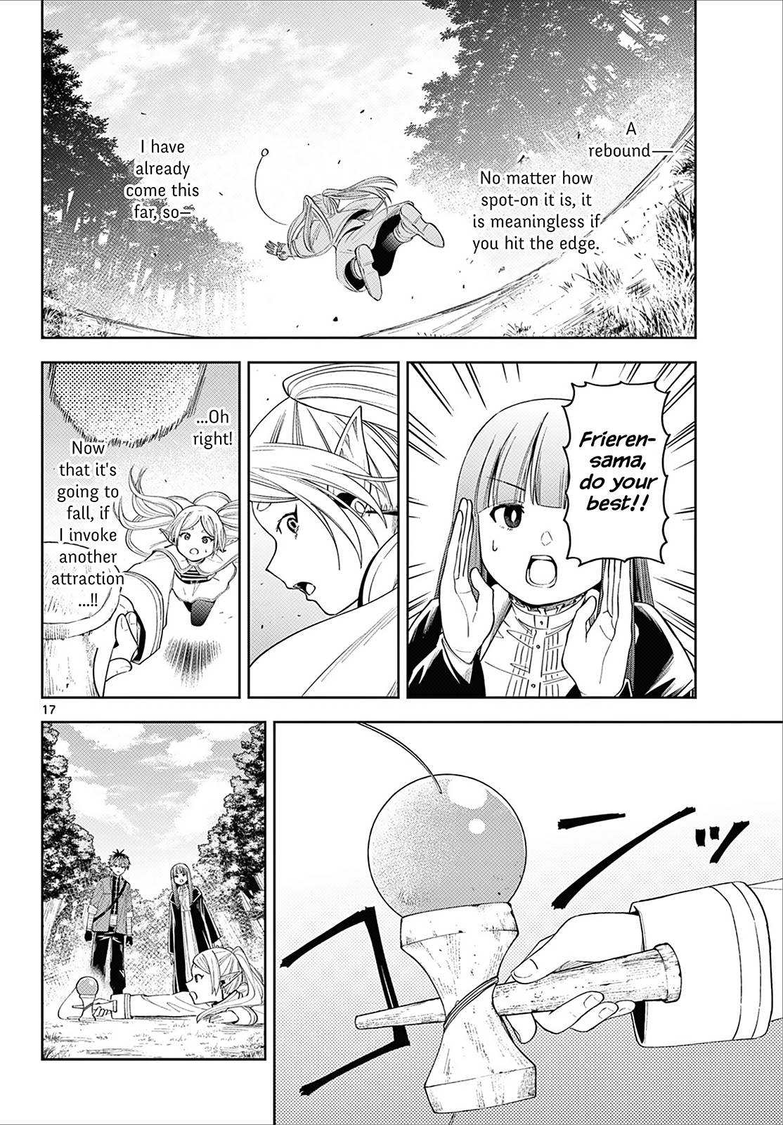 Sousou no Frieren Chapter 110.3 page 17 - Chapter 110.3: Frieren Wants to Learn About the Humans