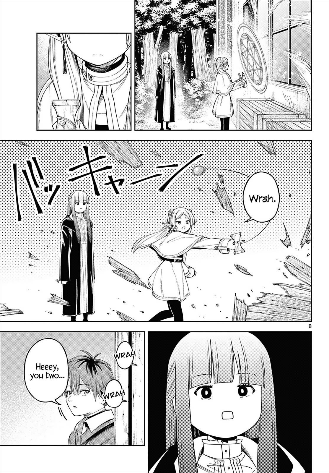 Sousou no Frieren Chapter 110.3 page 8 - Chapter 110.3: Frieren Wants to Learn About the Humans