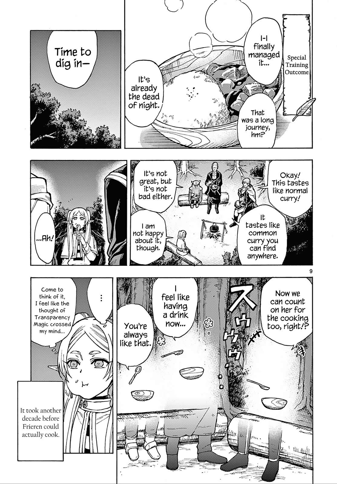 Sousou no Frieren Chapter 110.4 page 10 - Chapter 110.4: Himmel's Travel Diary