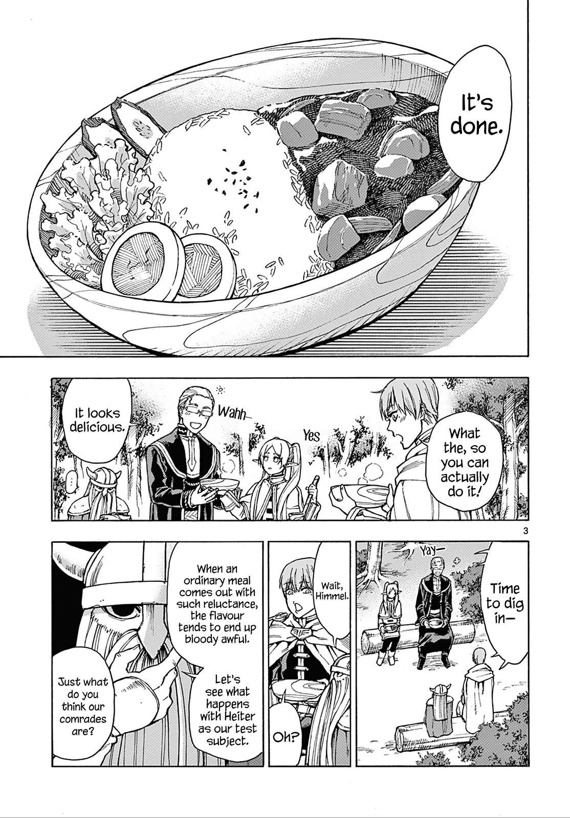 Sousou no Frieren Chapter 110.4 page 4 - Chapter 110.4: Himmel's Travel Diary