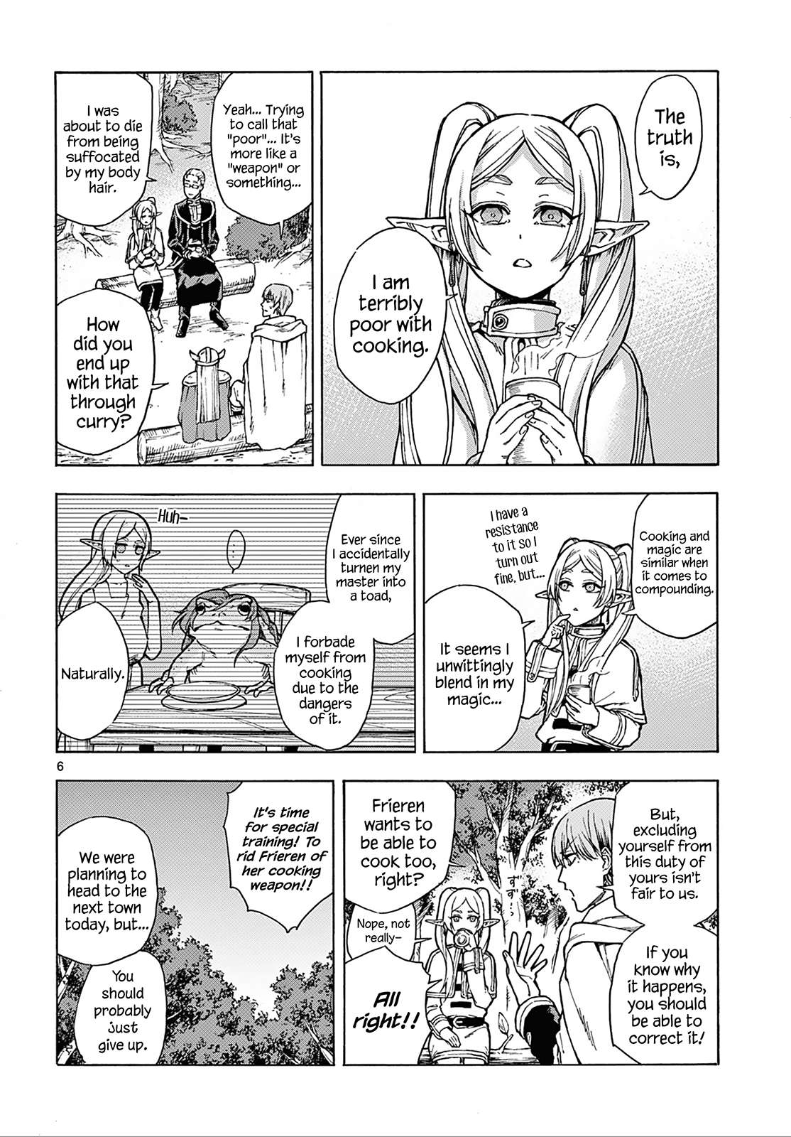 Sousou no Frieren Chapter 110.4 page 7 - Chapter 110.4: Himmel's Travel Diary