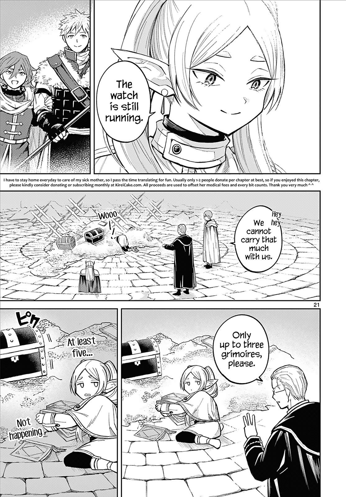 Sousou no Frieren Chapter 110.5 page 20 - Chapter 110.5: Stopover Frieren