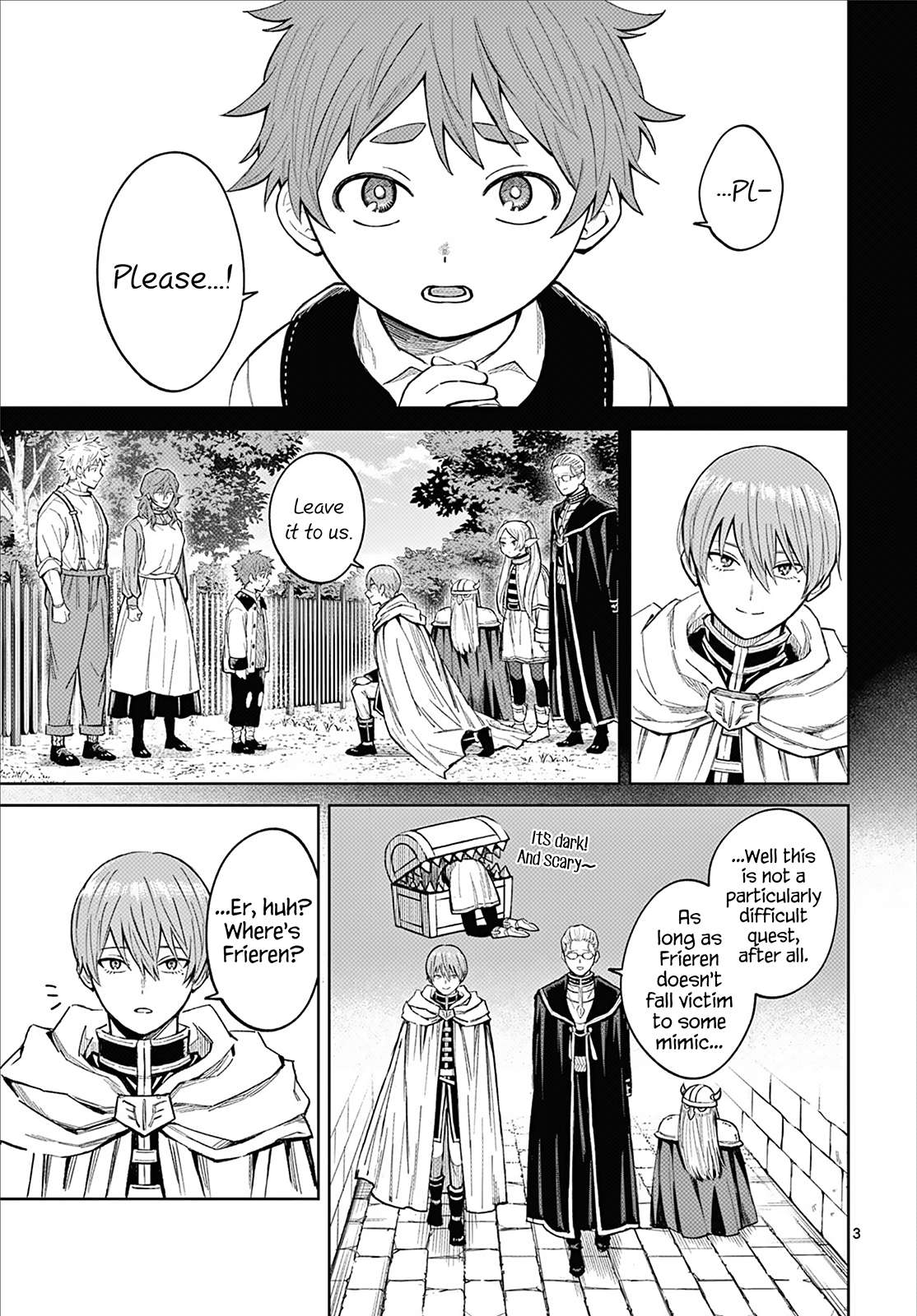 Sousou no Frieren Chapter 110.5 page 4 - Chapter 110.5: Stopover Frieren