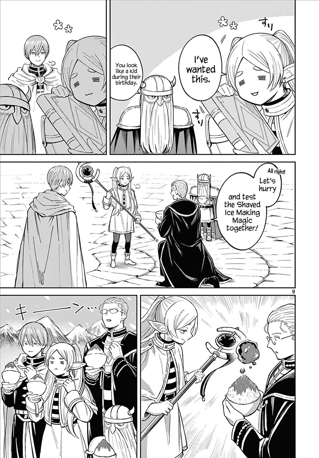 Sousou no Frieren Chapter 110.5 page 8 - Chapter 110.5: Stopover Frieren