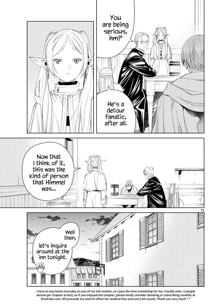 Sousou no Frieren Chapter 110 page 14 - Chapter 110: The Party of Heroes