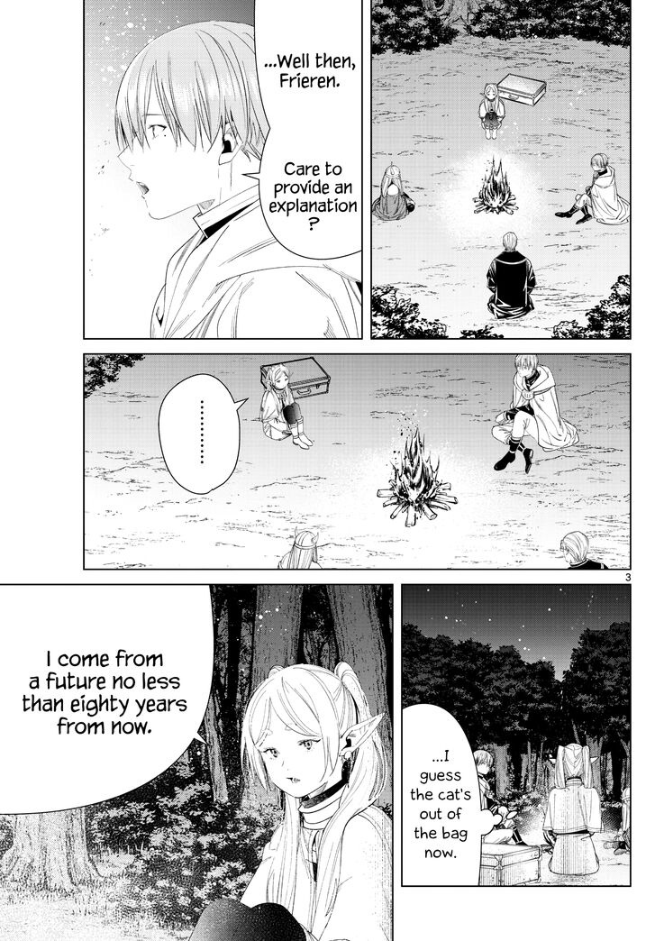 Sousou no Frieren Chapter 110 page 3 - Chapter 110: The Party of Heroes
