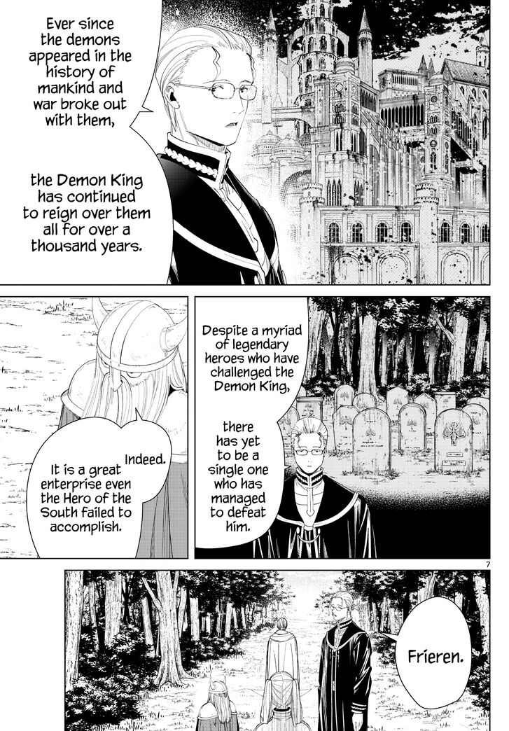 Sousou no Frieren Chapter 110 page 6 - Chapter 110: The Party of Heroes