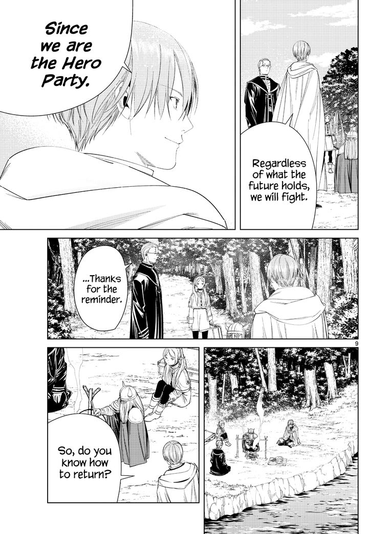 Sousou no Frieren Chapter 110 page 8 - Chapter 110: The Party of Heroes