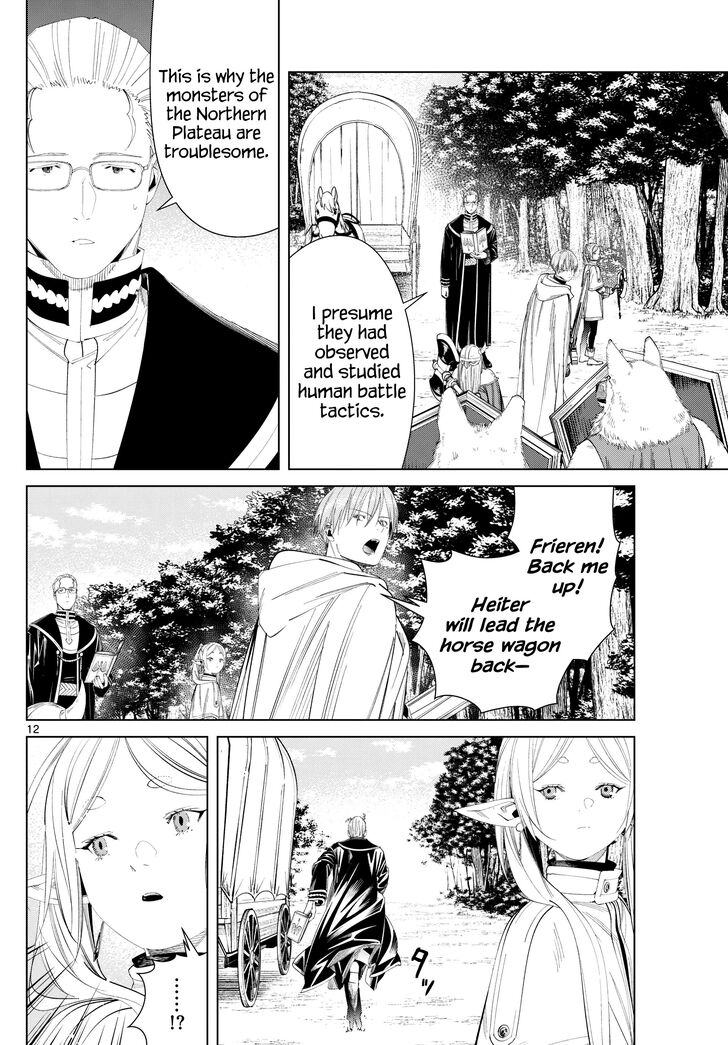 Sousou no Frieren Chapter 111 page 12 - Chapter 111: Escort Mission
