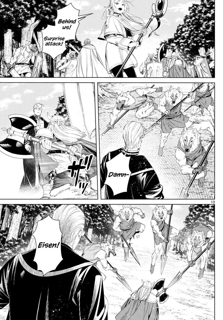 Sousou no Frieren Chapter 111 page 13 - Chapter 111: Escort Mission