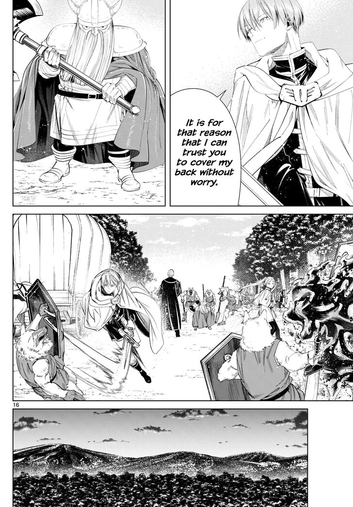 Sousou no Frieren Chapter 111 page 16 - Chapter 111: Escort Mission