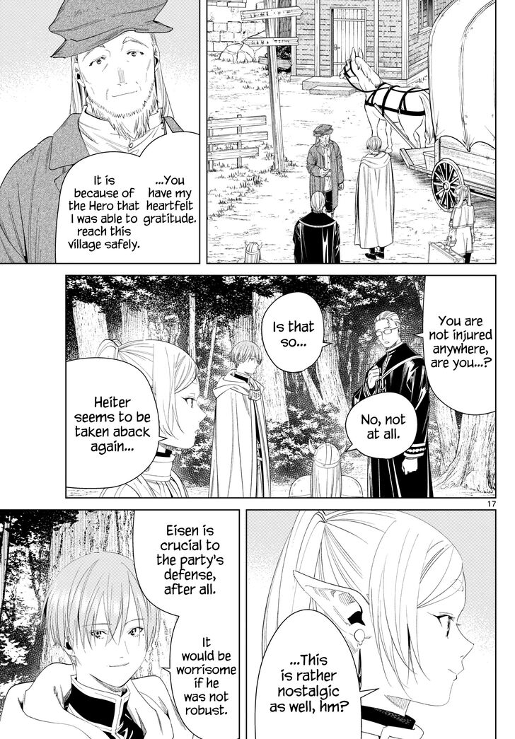Sousou no Frieren Chapter 111 page 17 - Chapter 111: Escort Mission