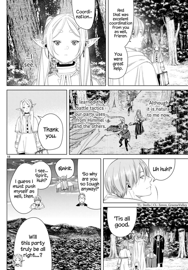 Sousou no Frieren Chapter 111 page 18 - Chapter 111: Escort Mission